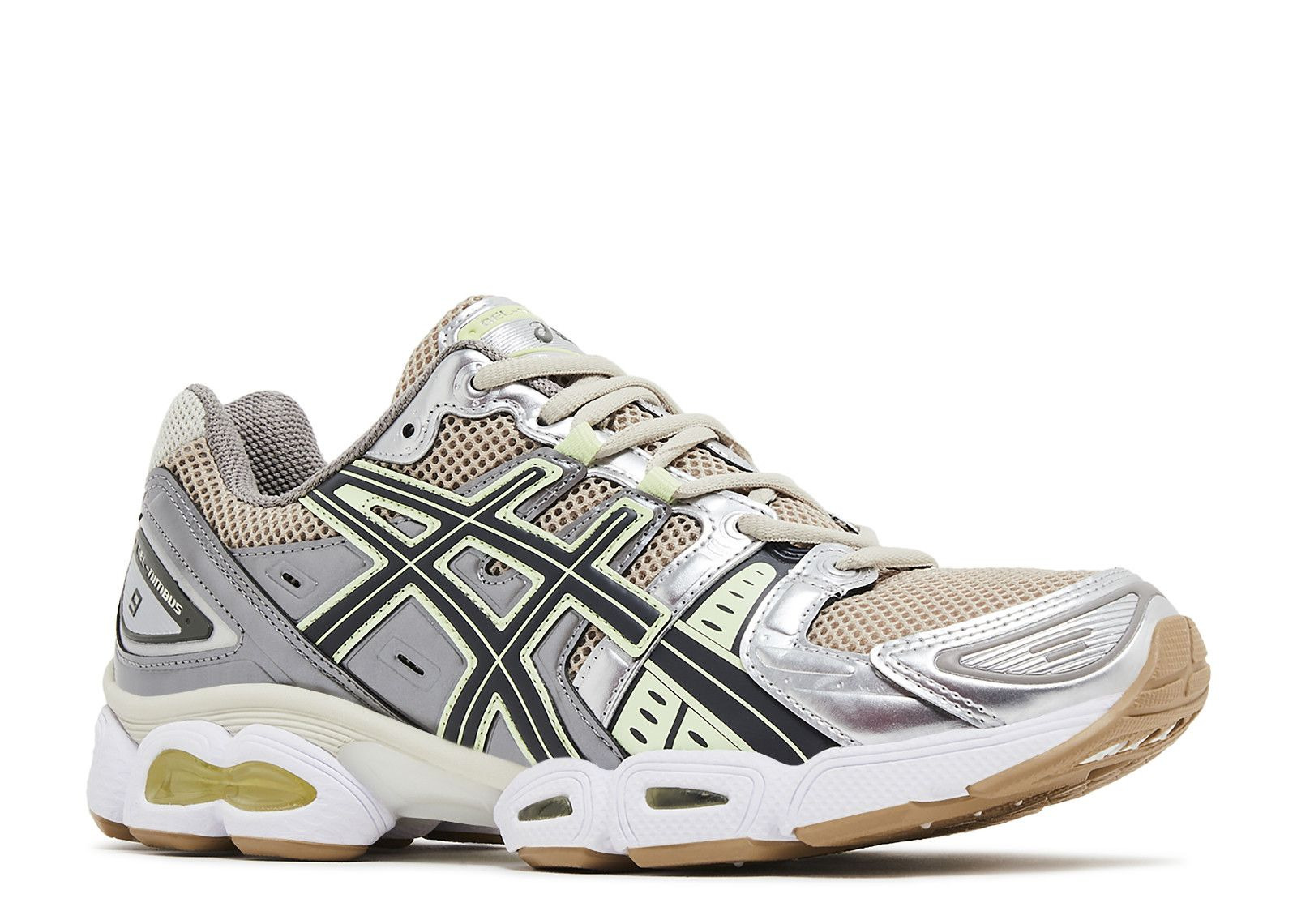 WMNS GEL NIMBUS 9 'FEATHER GREY GREEN' - 2