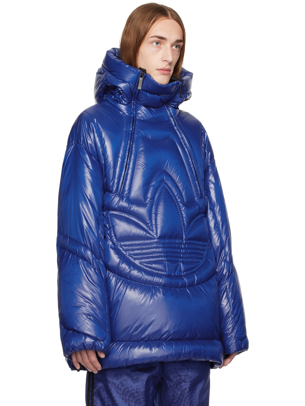 Moncler Moncler x adidas Originals Blue Chambery Down Jacket