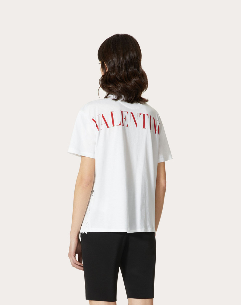 JERSEY AND MACRAMÉ T-SHIRT 4