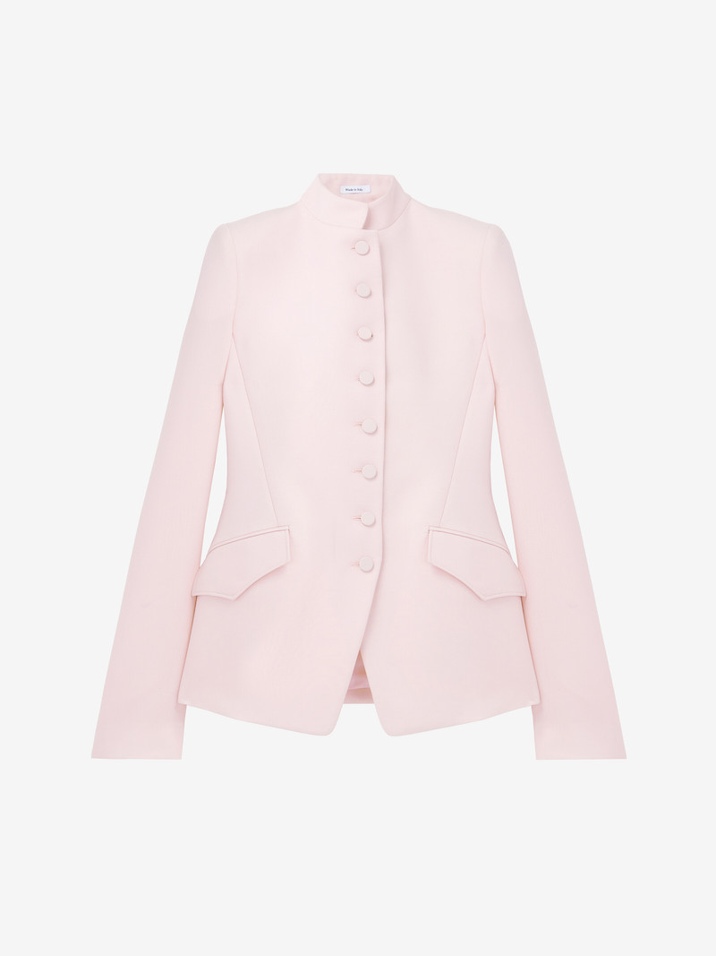 Single-breasted Buttoned Jacket 1