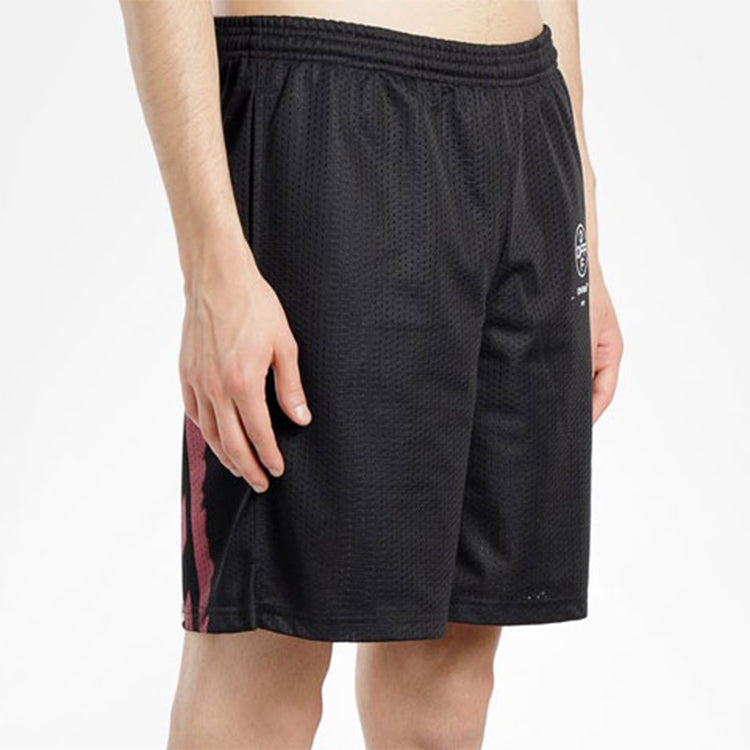 Off-White C/O Virgil Abloh Men'S Black Diag Stencil Mesh Shorts OMCI005R191010151028 - 3