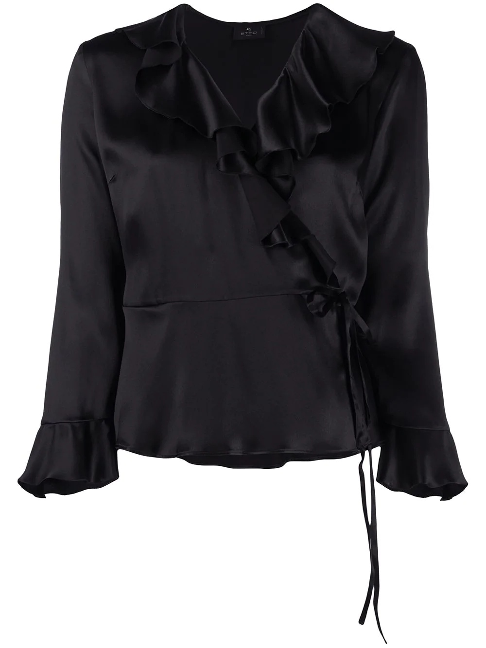 ruffle detail blouse - 1