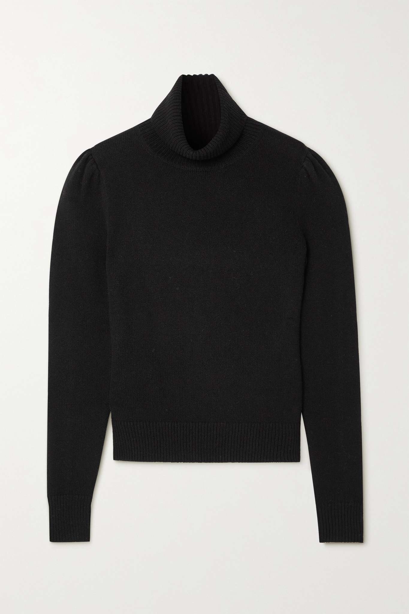 Recycled cashmere turtleneck sweater - 1