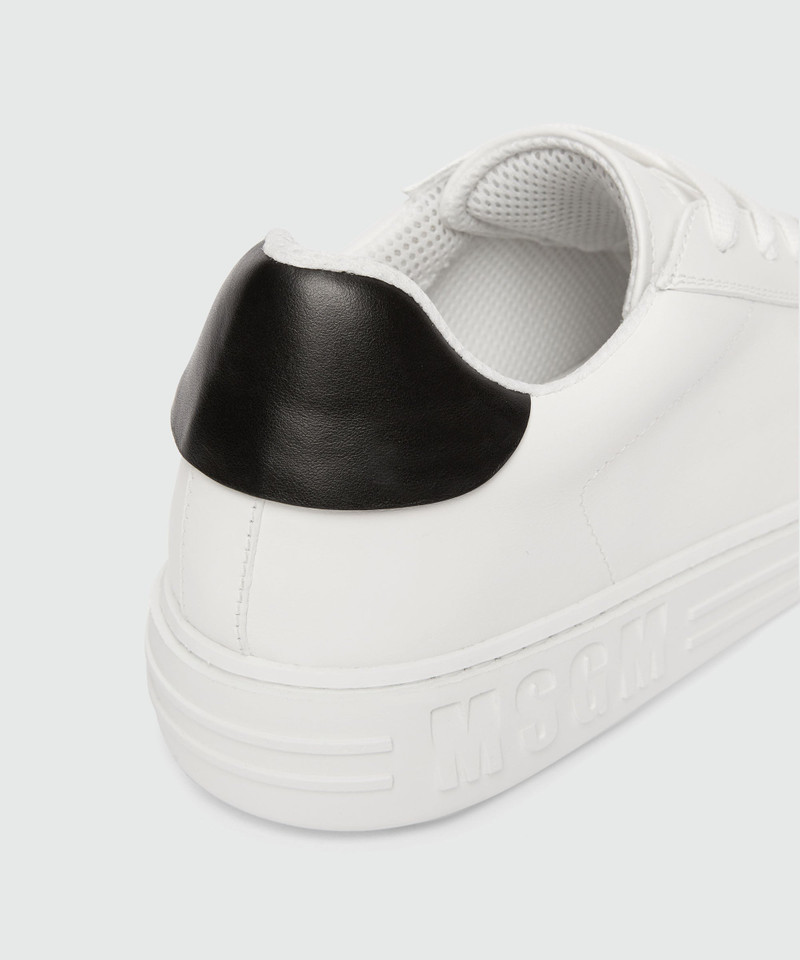 Leather MSGM sneakers 4