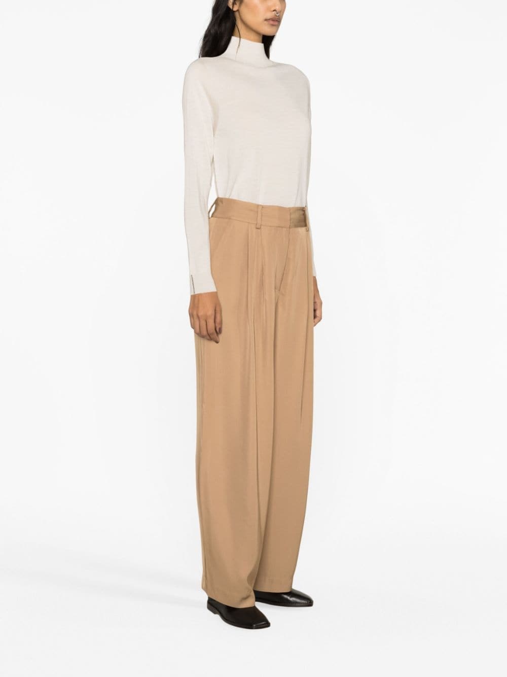 Piscali mid-rise tailored trousers - 4