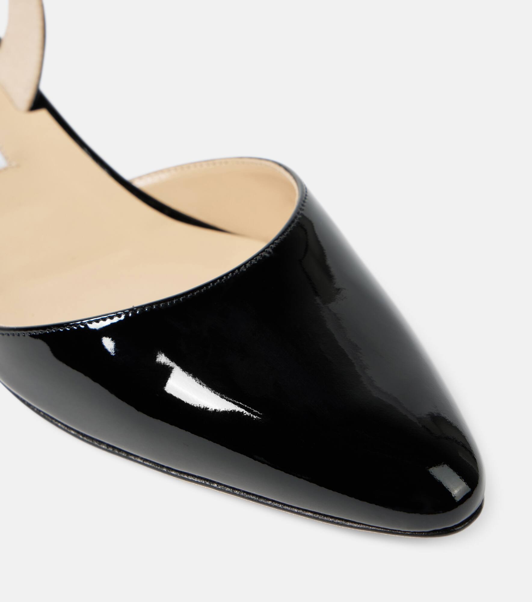 Aspro 30 patent leather slingback pumps - 6