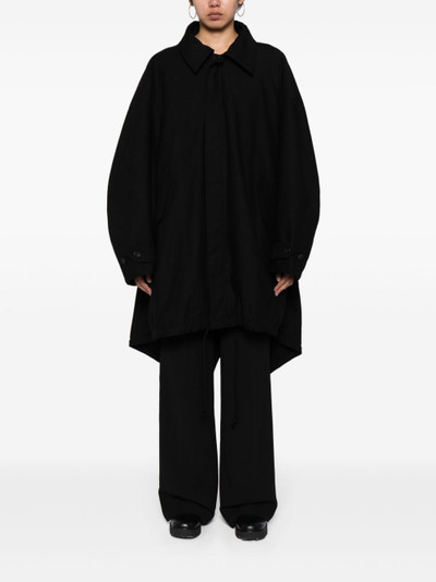 Yohji Yamamoto Military Backside Mods coat outlook