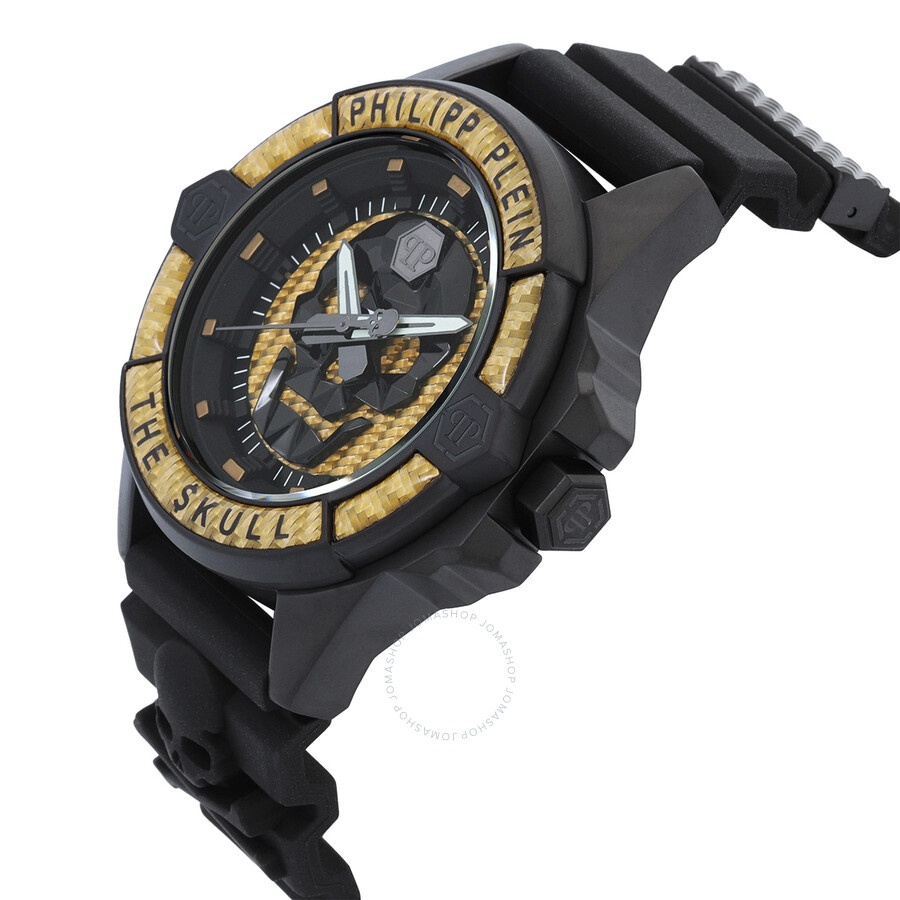 Philipp Plein The Skull Quartz Yellow Dial Men's Watch PWAAA1922 - 2