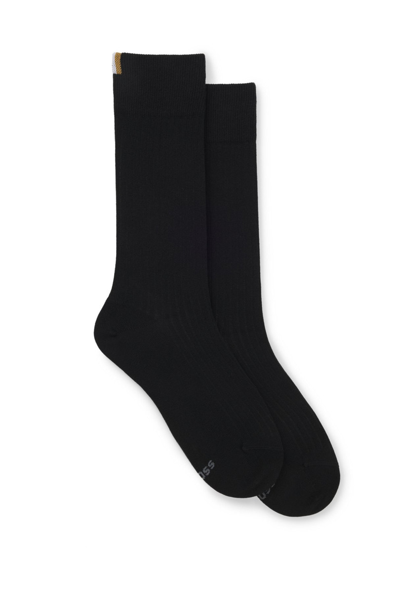 TWO-PACK OF RIBBED SOCKS IN A REGULAR LENGTH 1