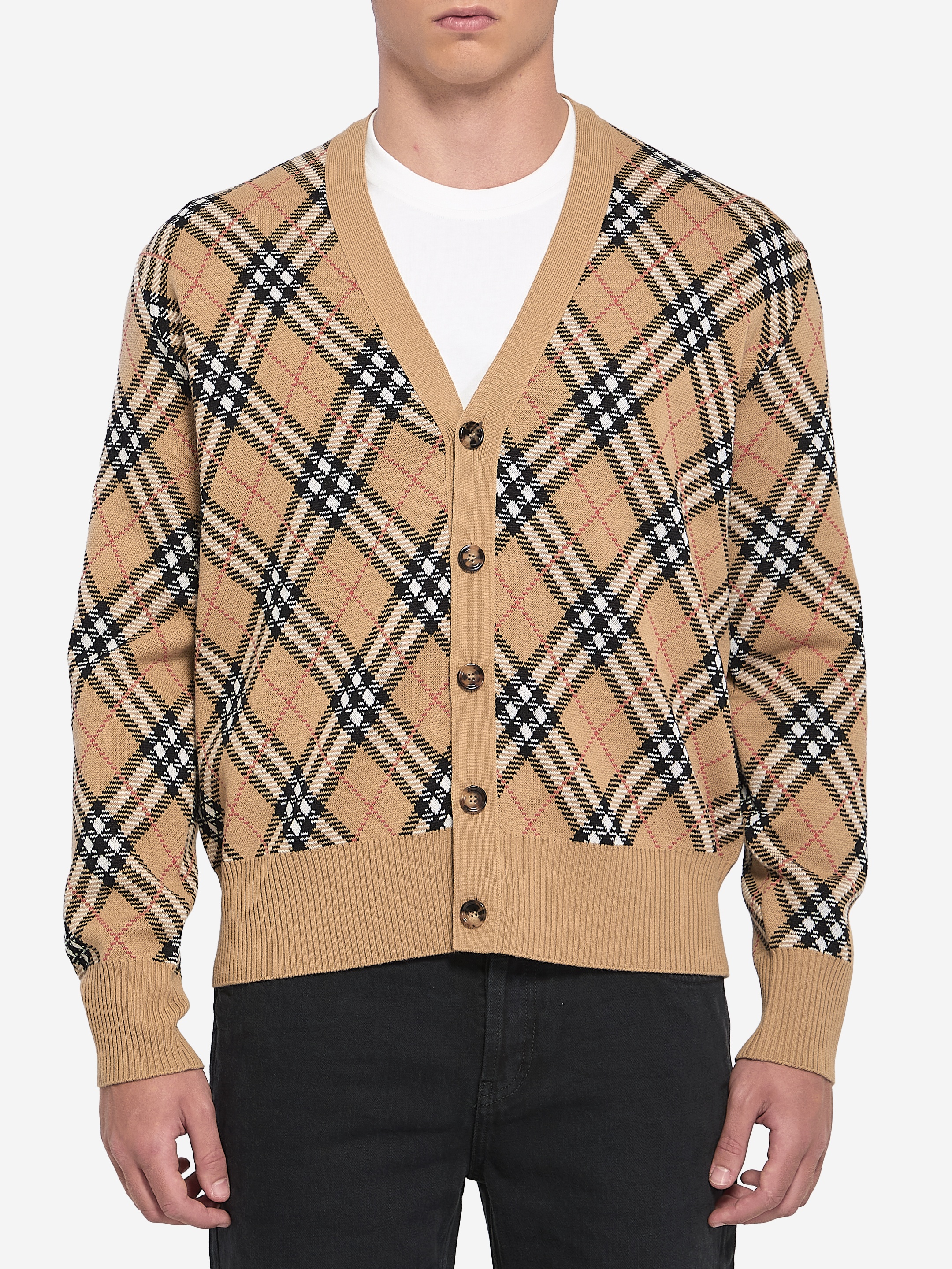 Wool-Blend Cardigan - 1