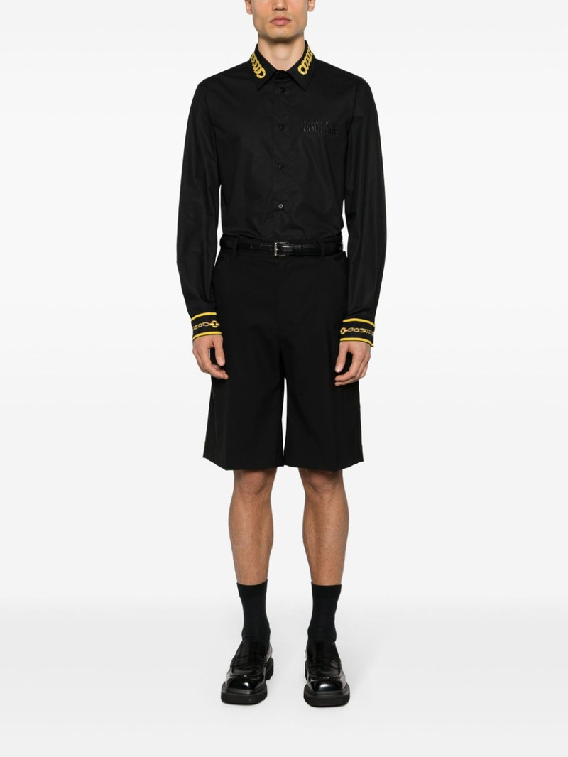 VERSACE JEANS COUTURE Chain Couture cotton shirt outlook