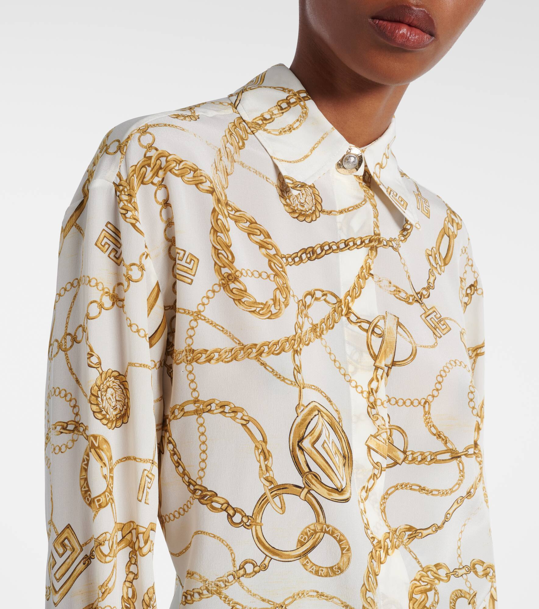 Chaînes silk shirt - 4