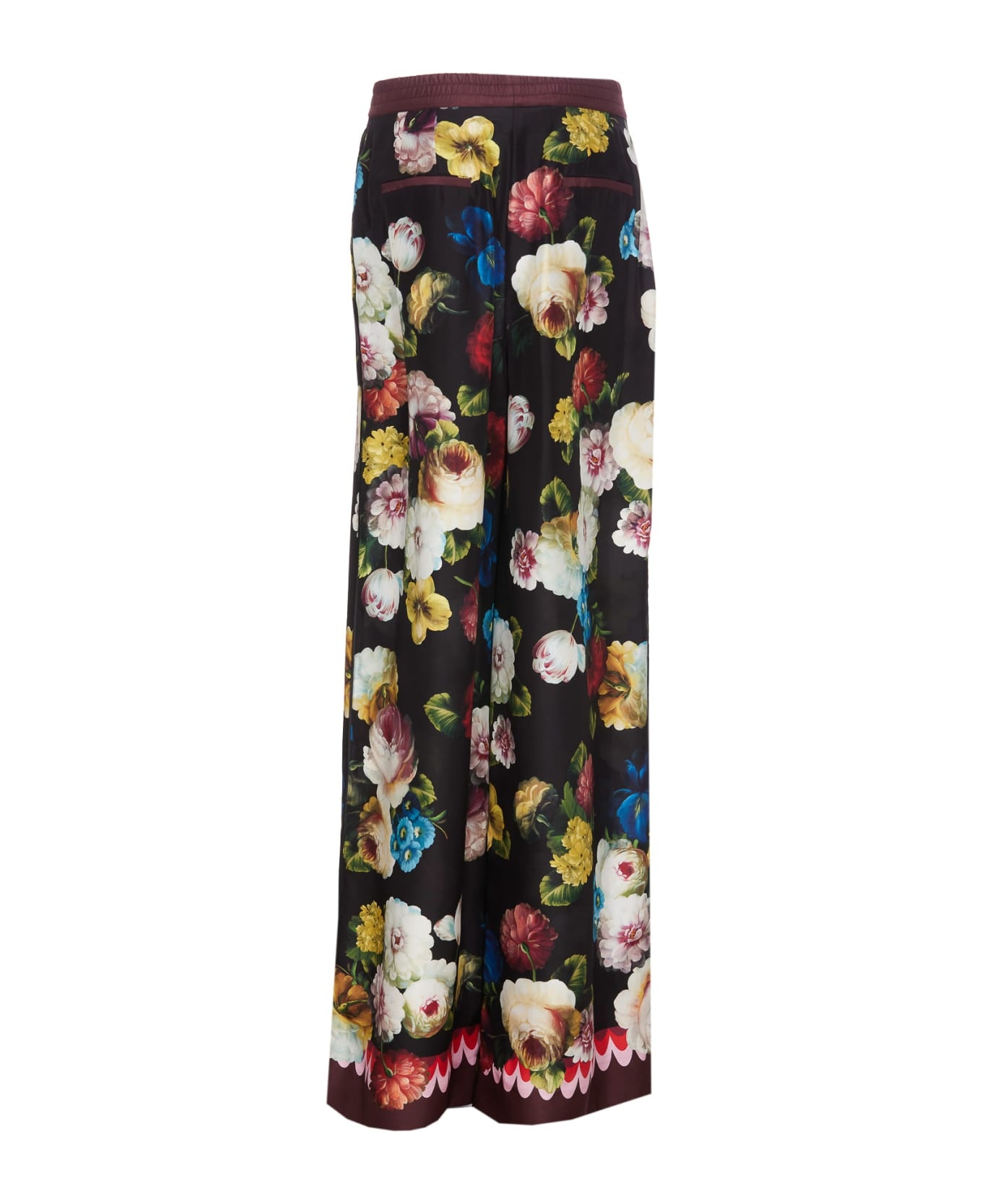 Pants With Floral Print - 2