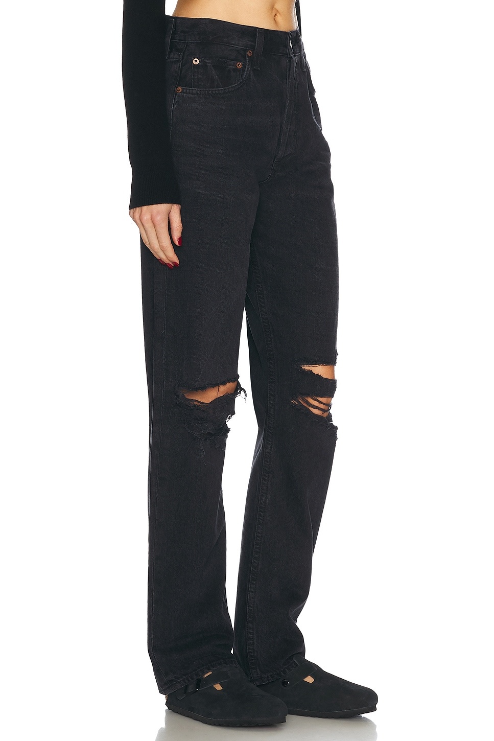 Kelly High Rise Relaxed Straight - 2