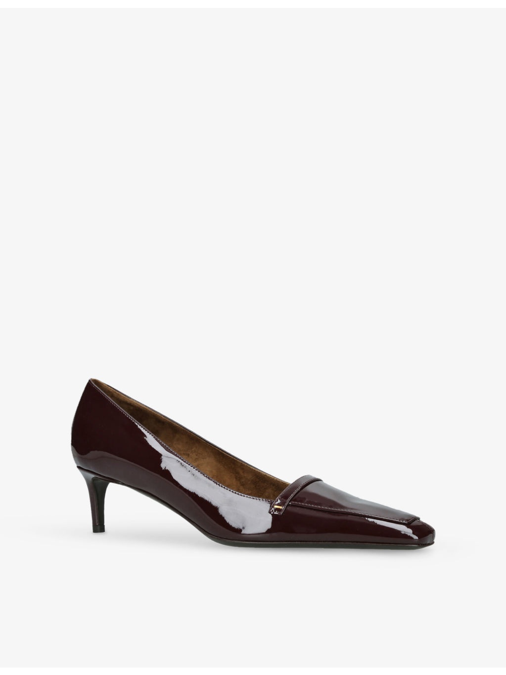 Celia 50 Heeled Patent-Leather Pumps - 3