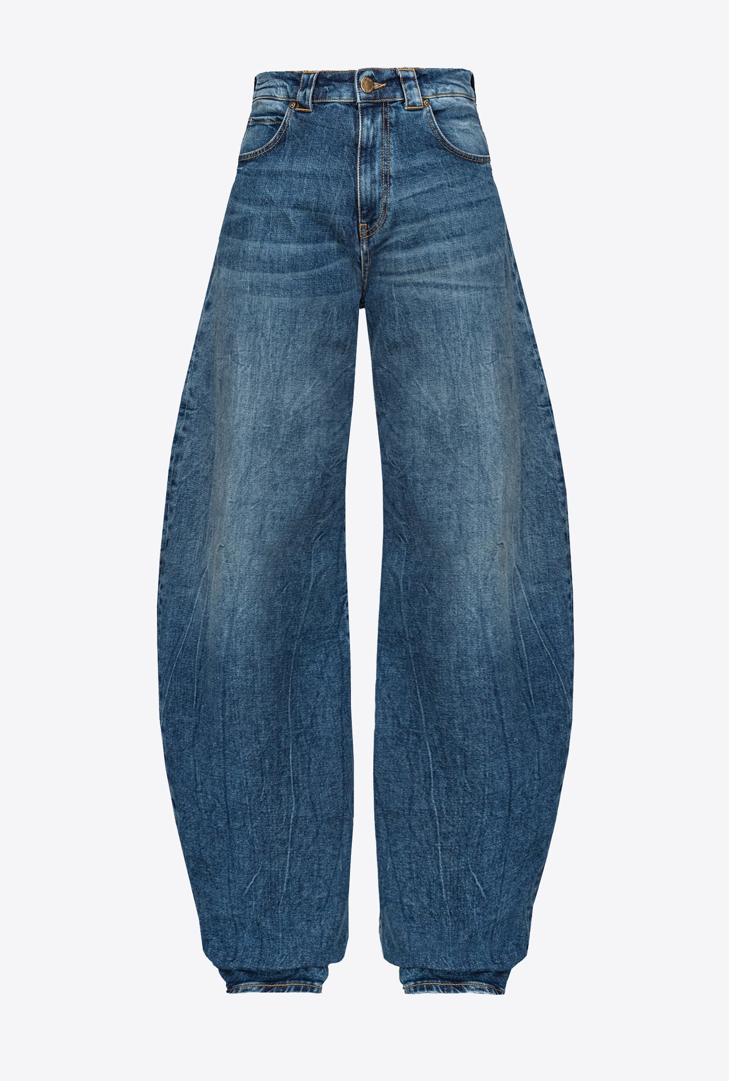 EGG-FIT VINTAGE DENIM JEANS - 1