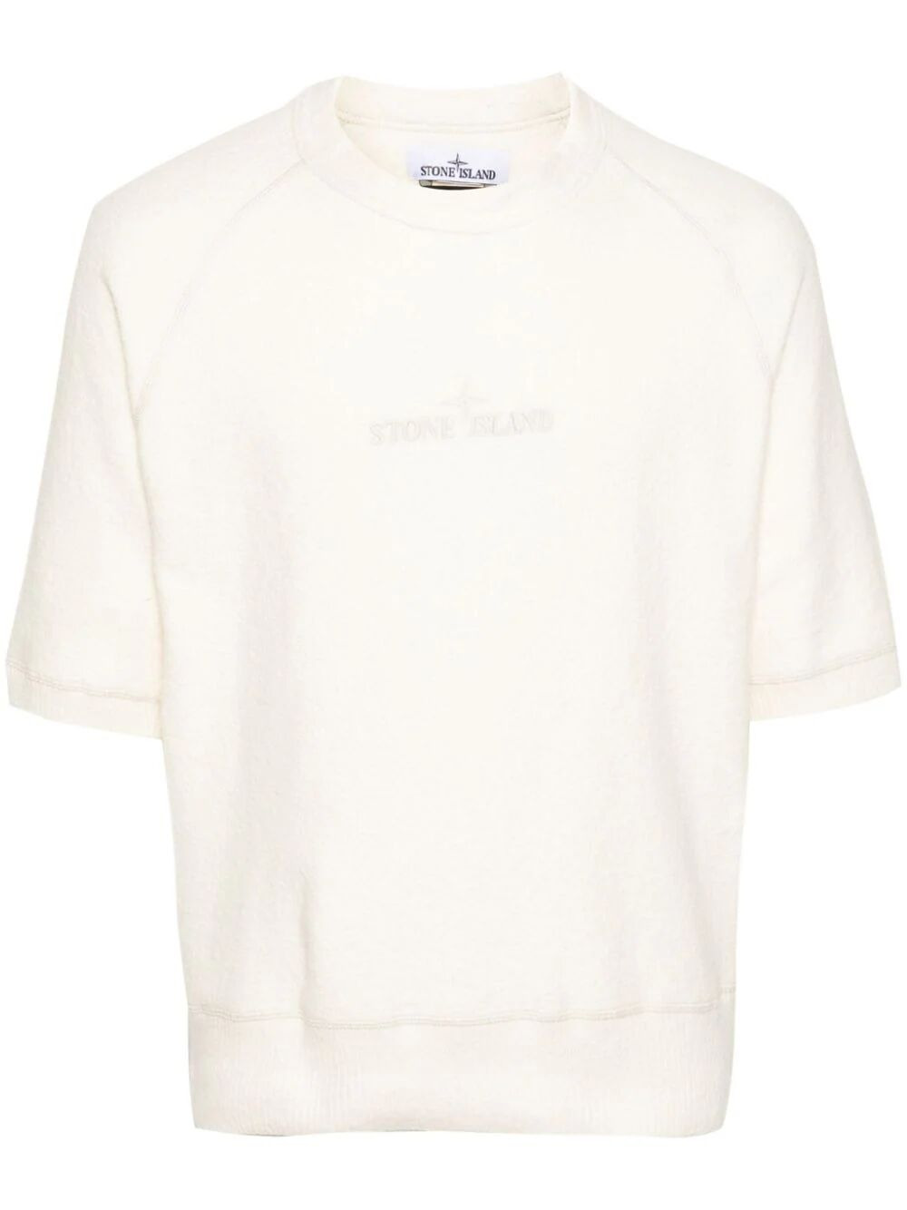 Stone Island Men 3/4 Sleeves Round Neck Sweater - 4
