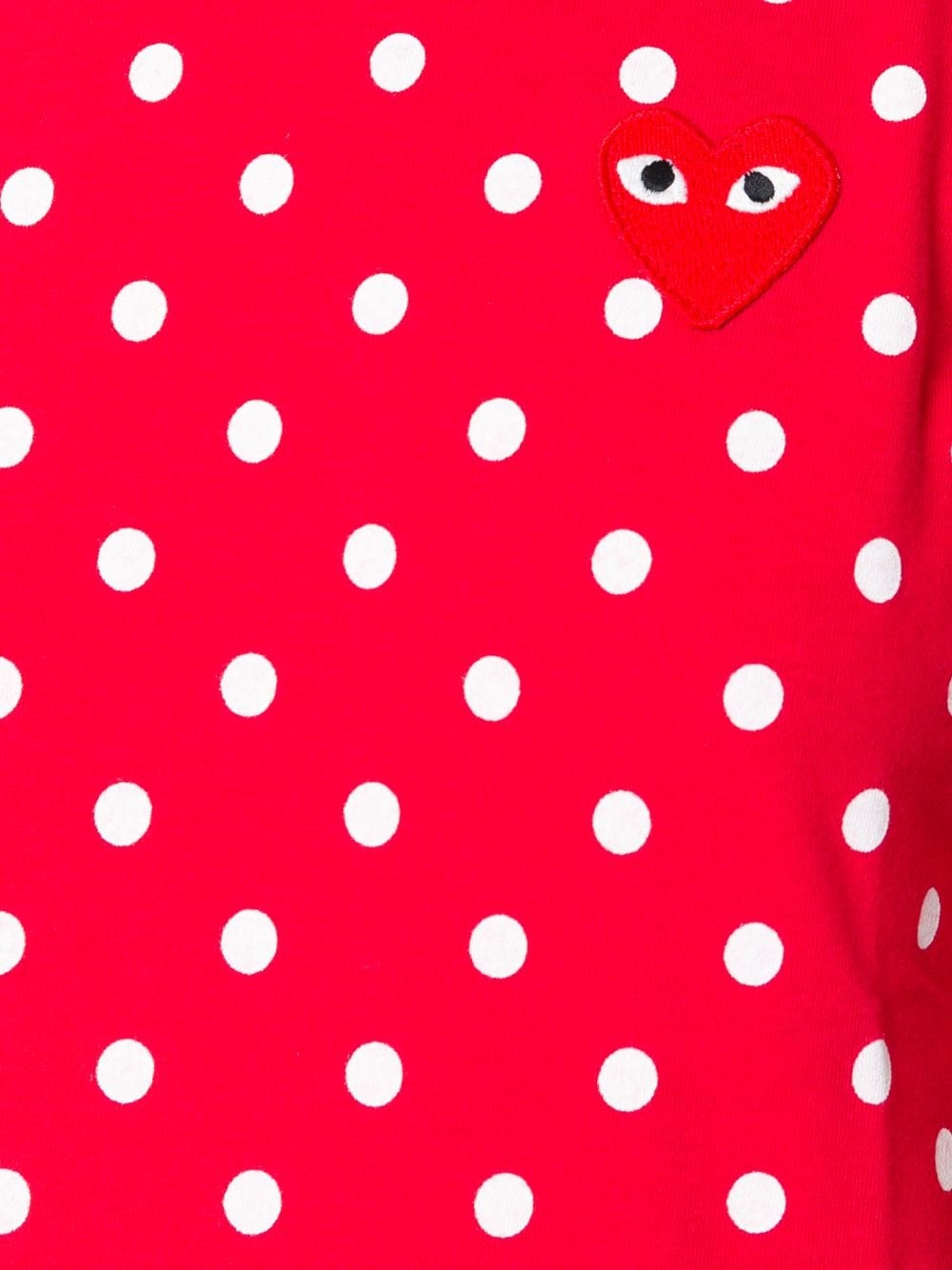 polka dot heart logo T-shirt - 5