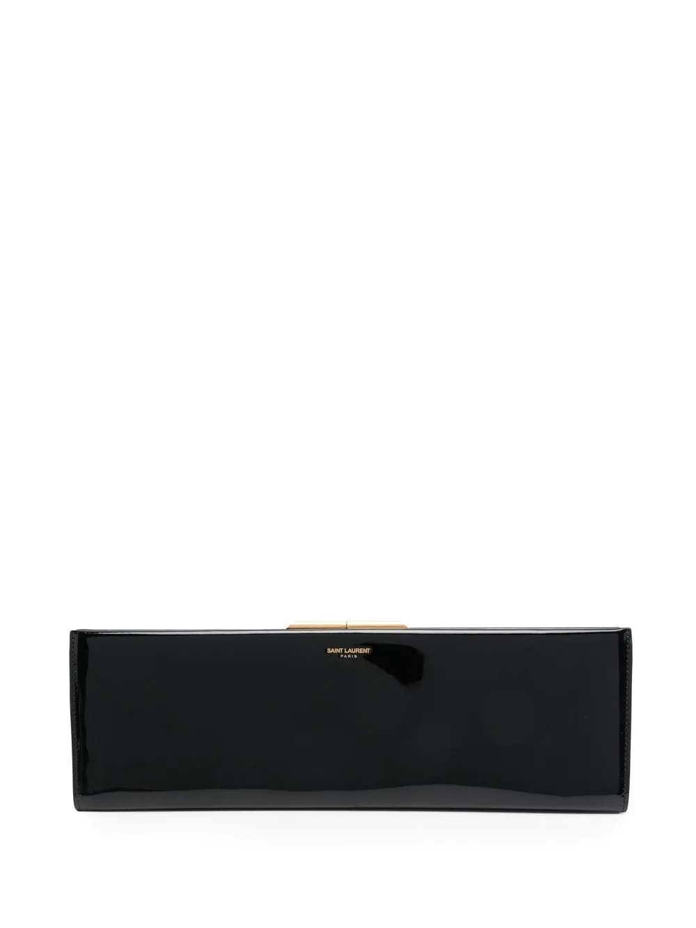 patent leather clutch bag - 1