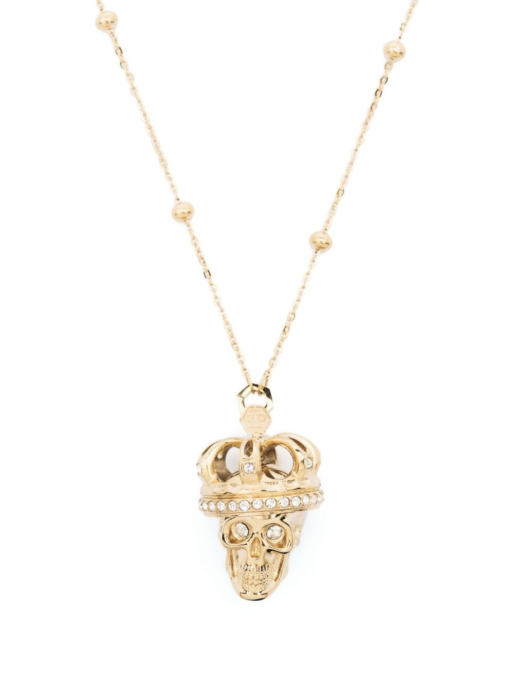 Skull Crown charm necklace - 1