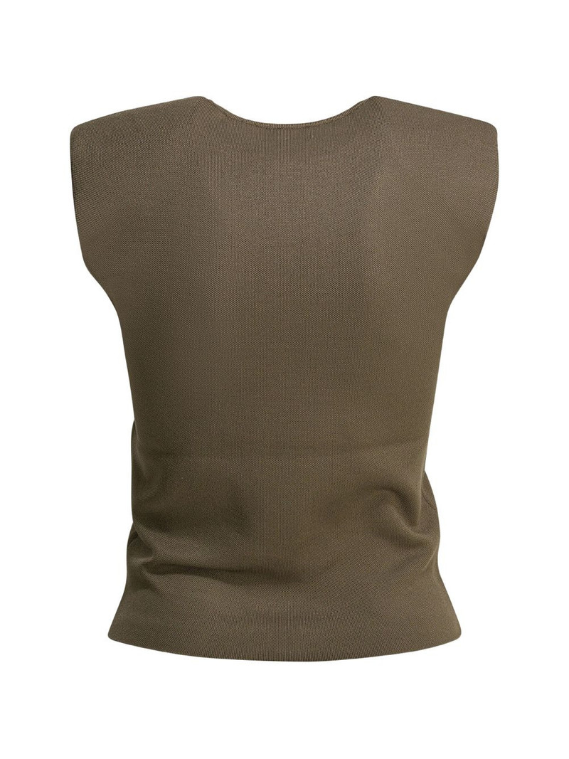 SA SU PHI shoulder-padded top outlook