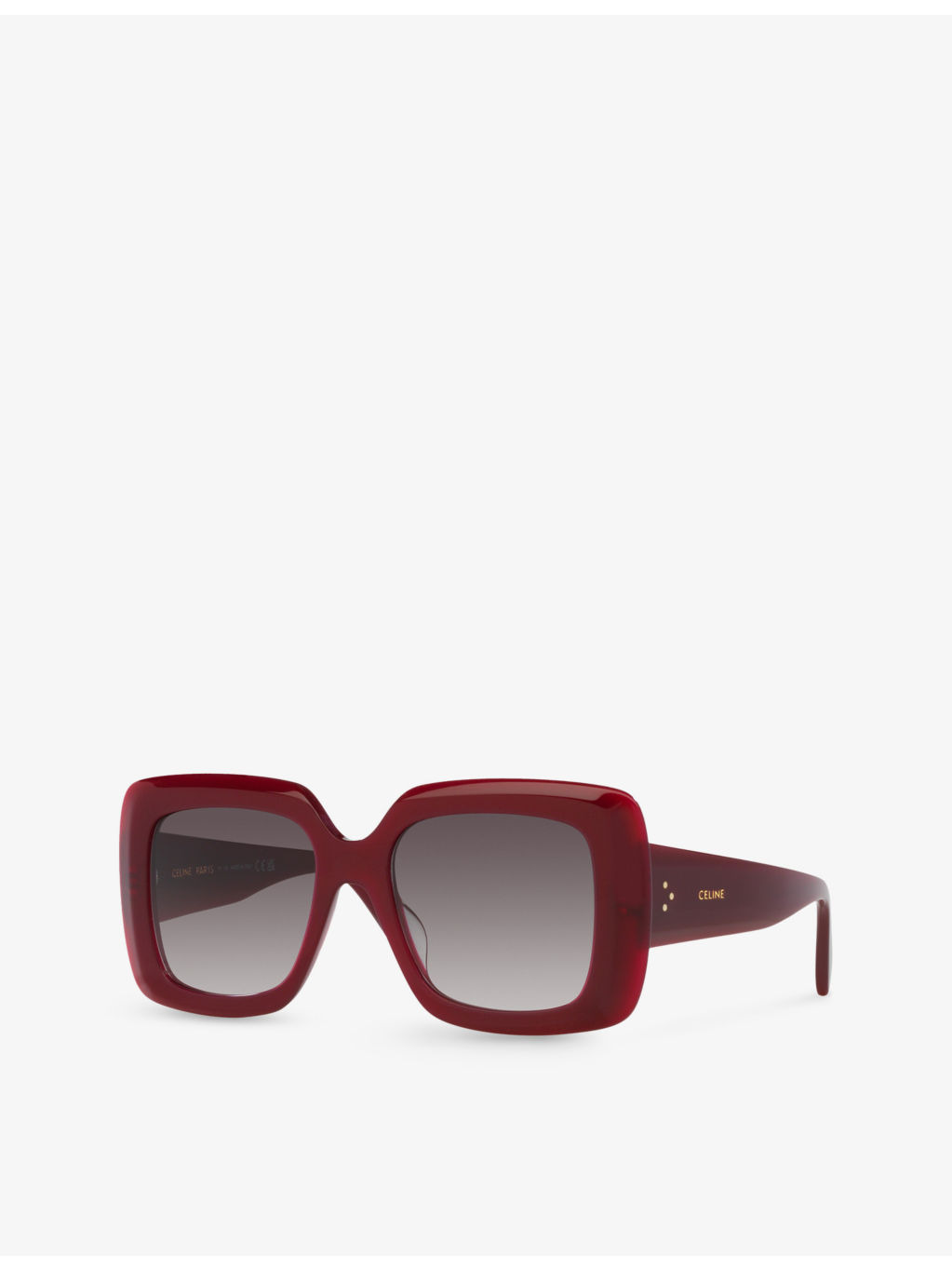 CL40263I Bold 3 Dots square-frame acetate sunglasses - 2