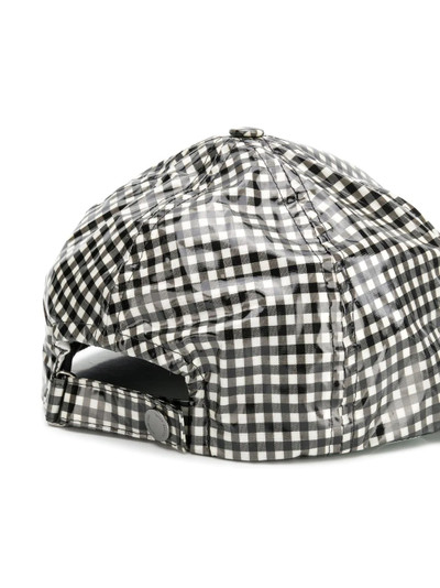 Off-White vichy print baseball cap outlook