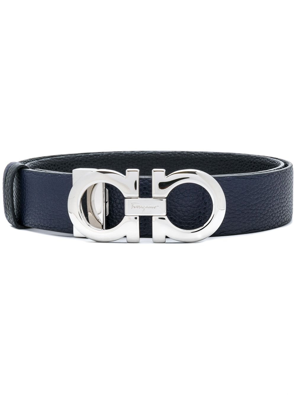 logo buckle belt - 1