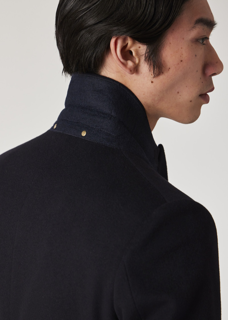 Wool-Cashmere Epsom Coat 8