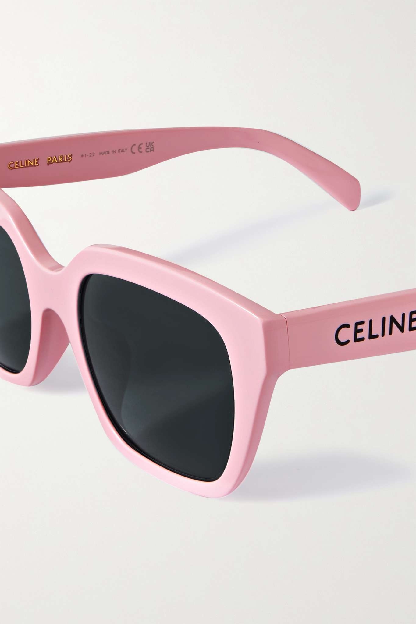 Oversized square-frame acetate sunglasses - 4