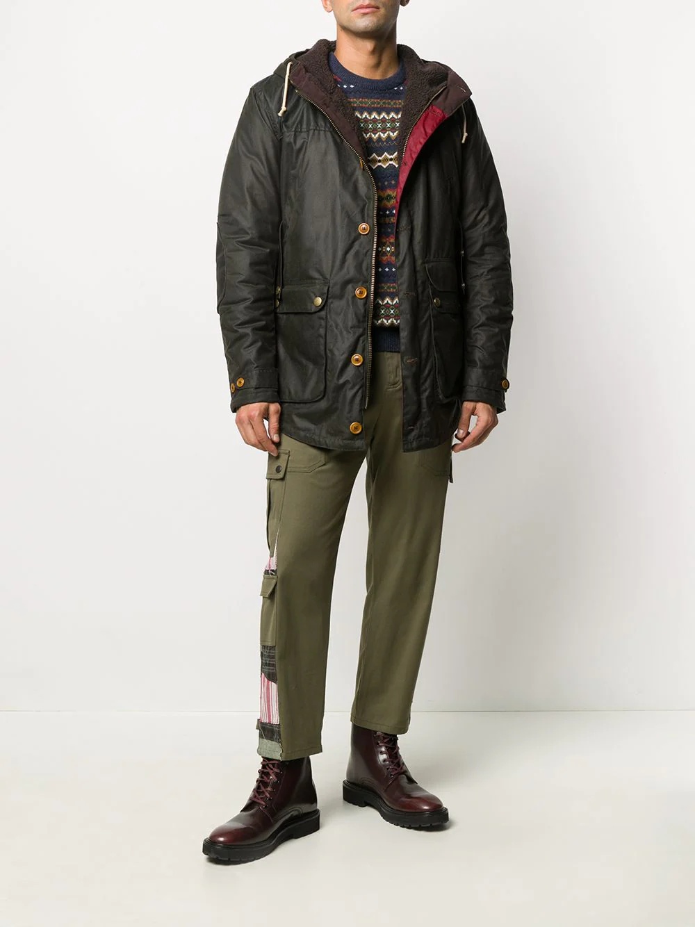 Game waxed parka jacket - 2