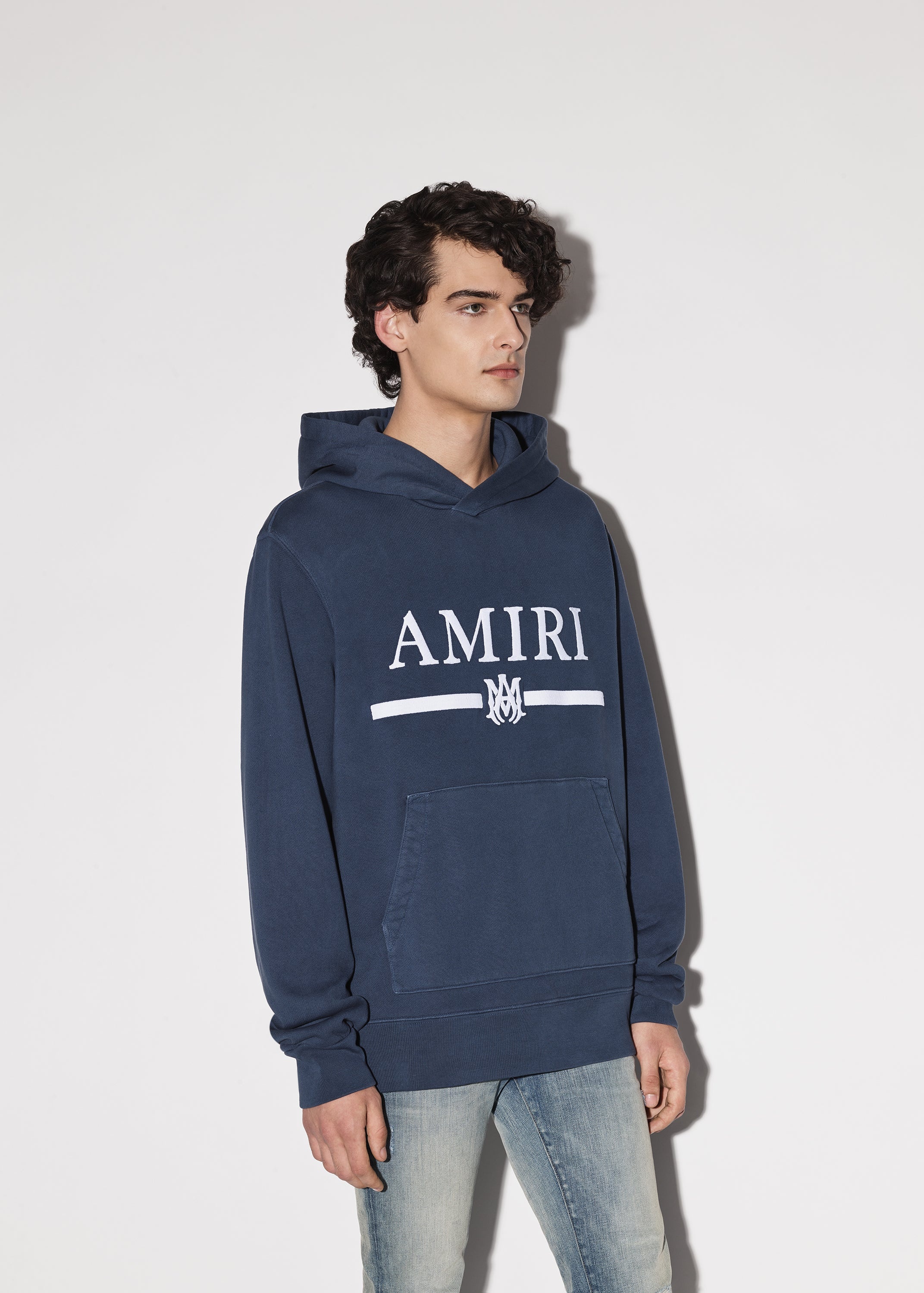 AMIRI M.A. BAR EMBROIDERY HOODIE - 3