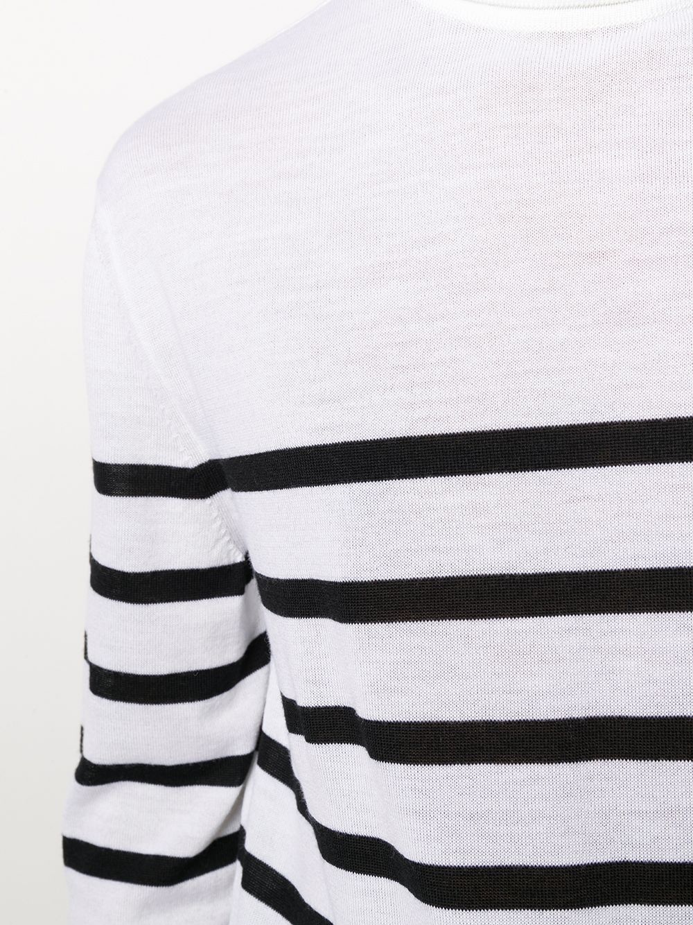 striped rollneck jumper - 5