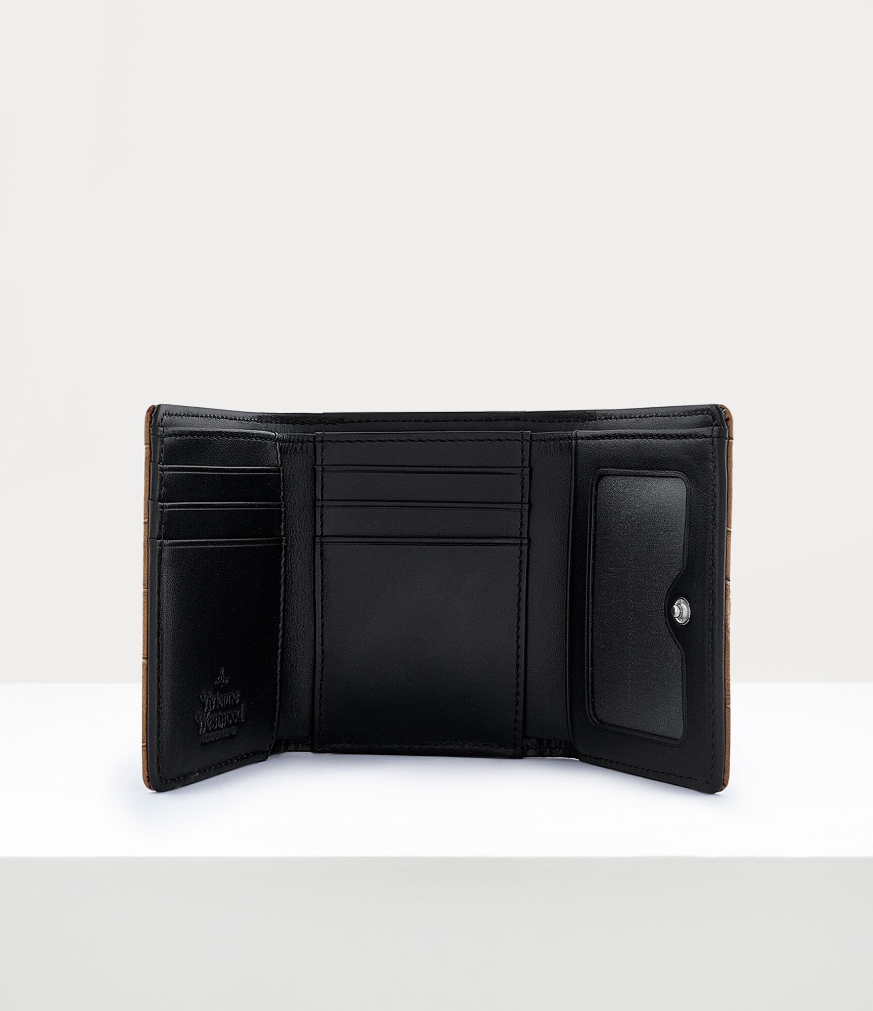 CROCODILE SMALL FRAME WALLET - 3