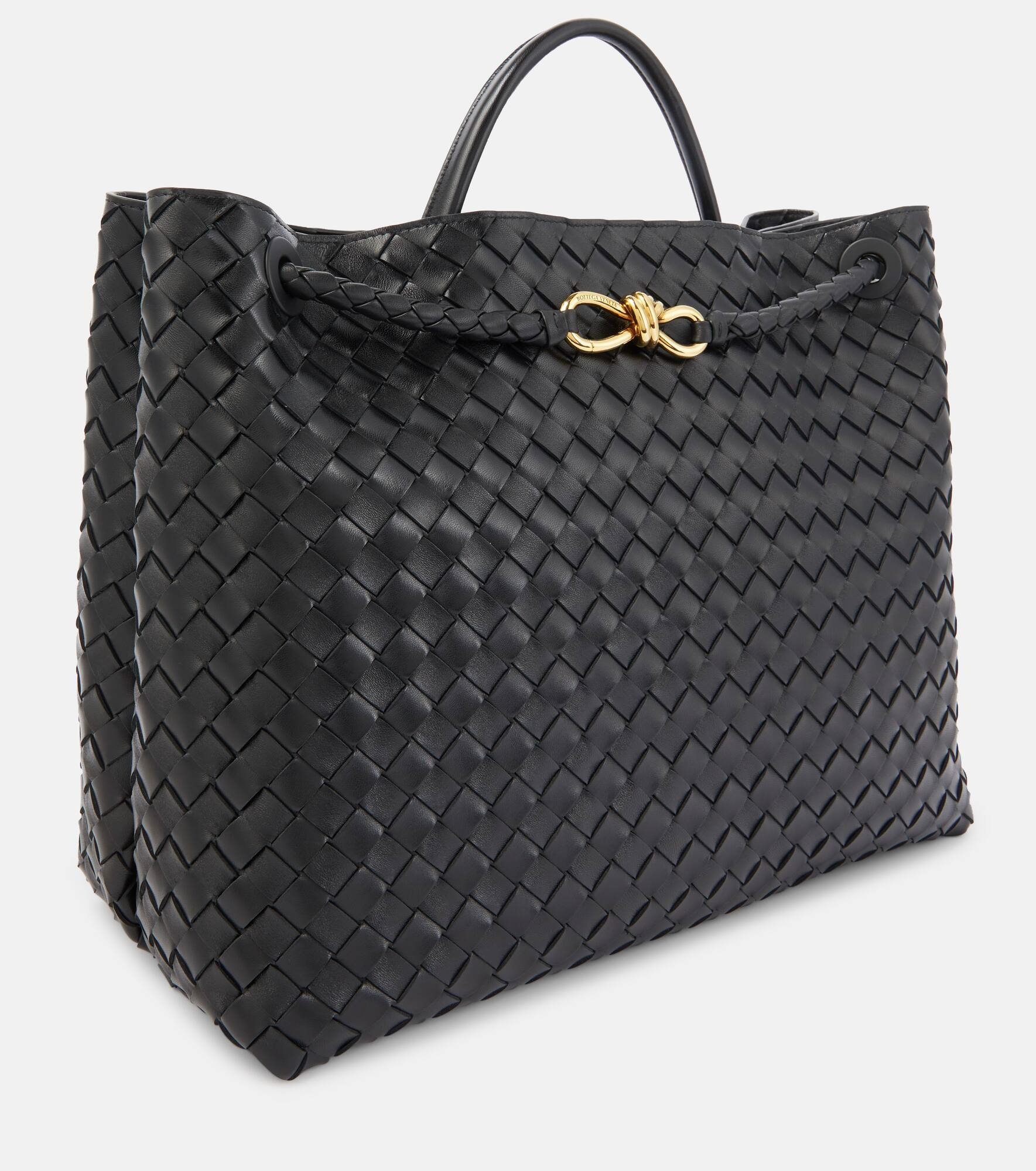 Andiamo Large leather tote bag - 6