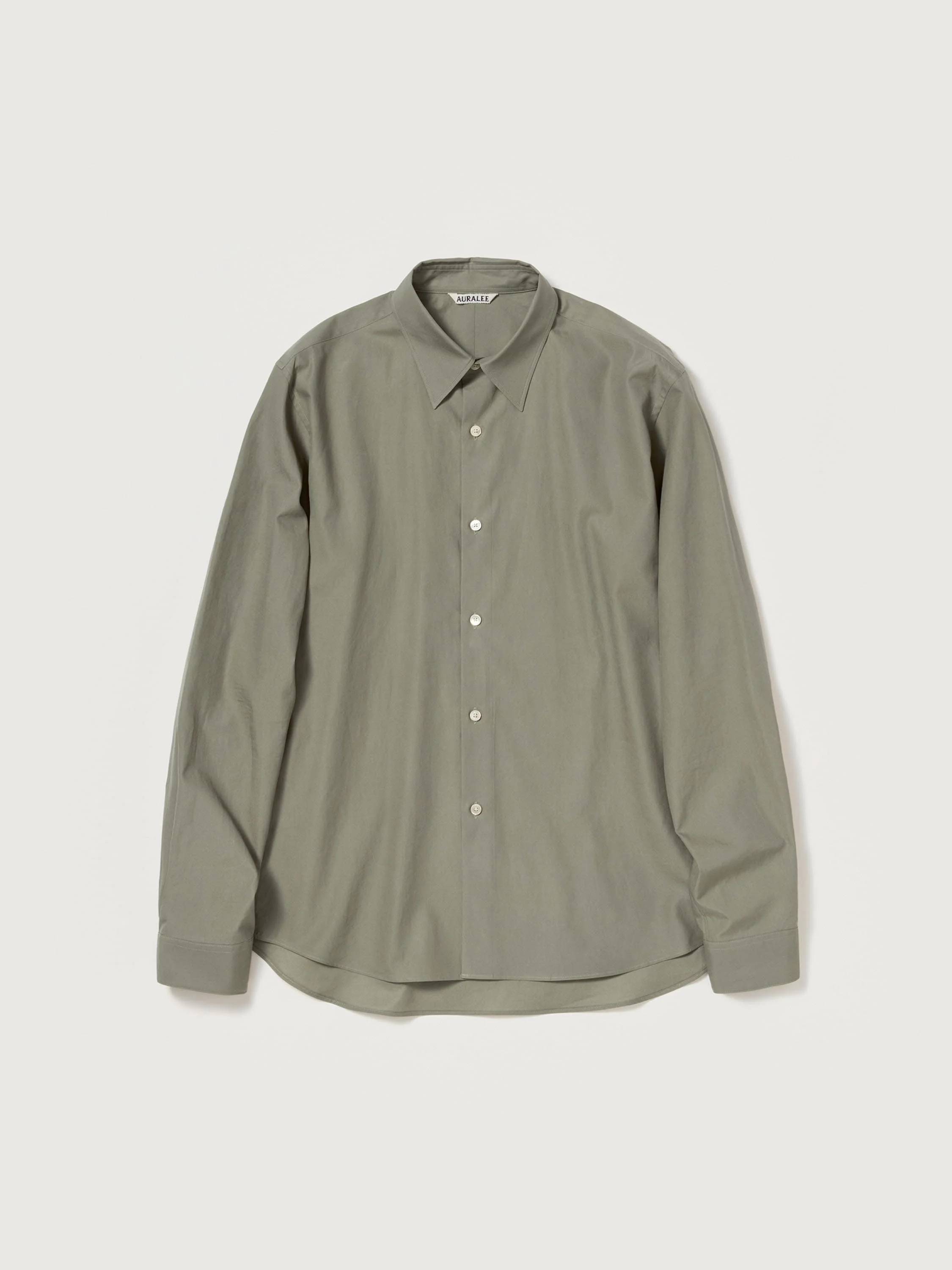 WASHED FINX TWILL SLIM SHIRT - 1