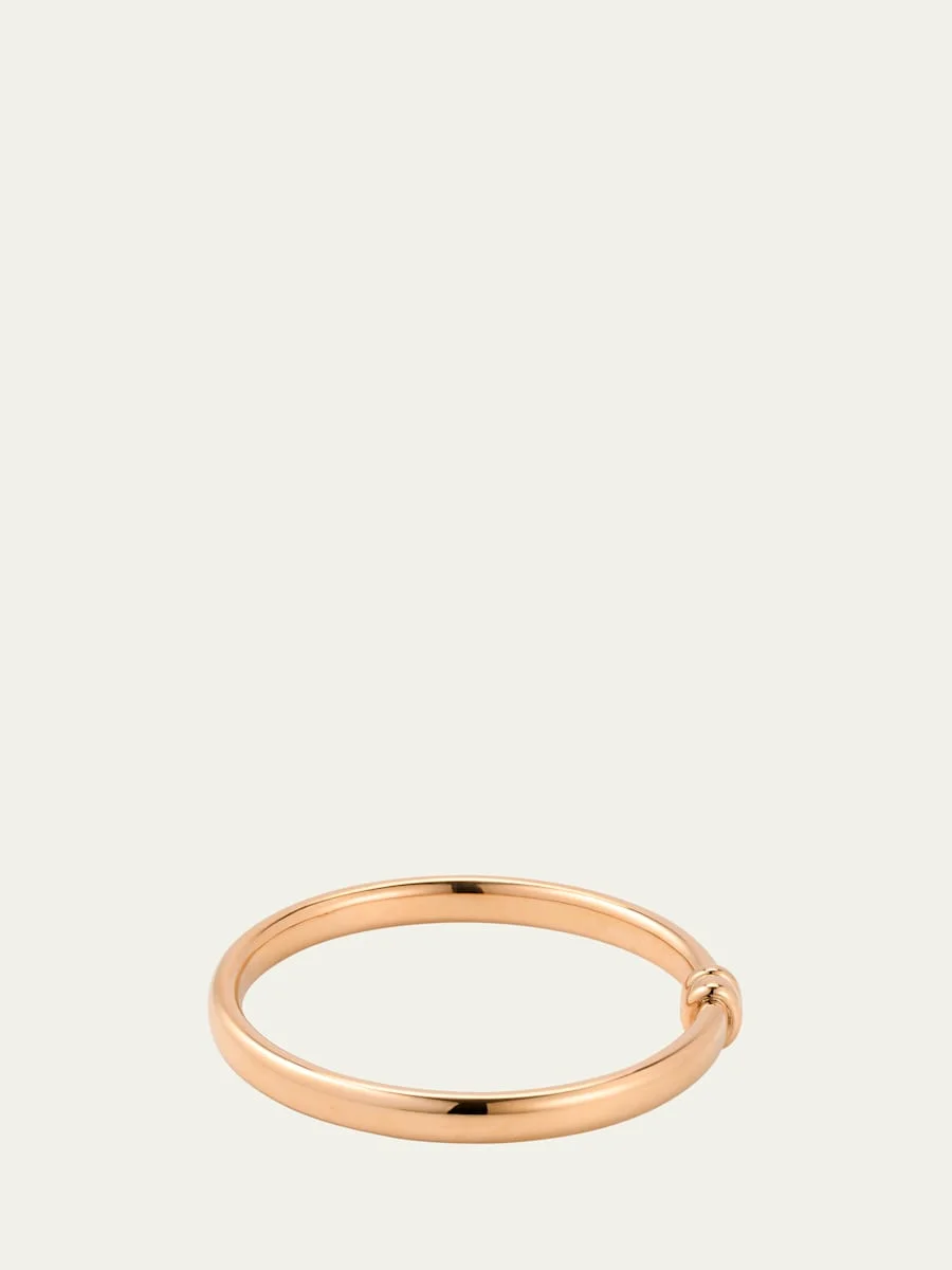 18K Rose Gold Iconica Bangle Bracelet - 1
