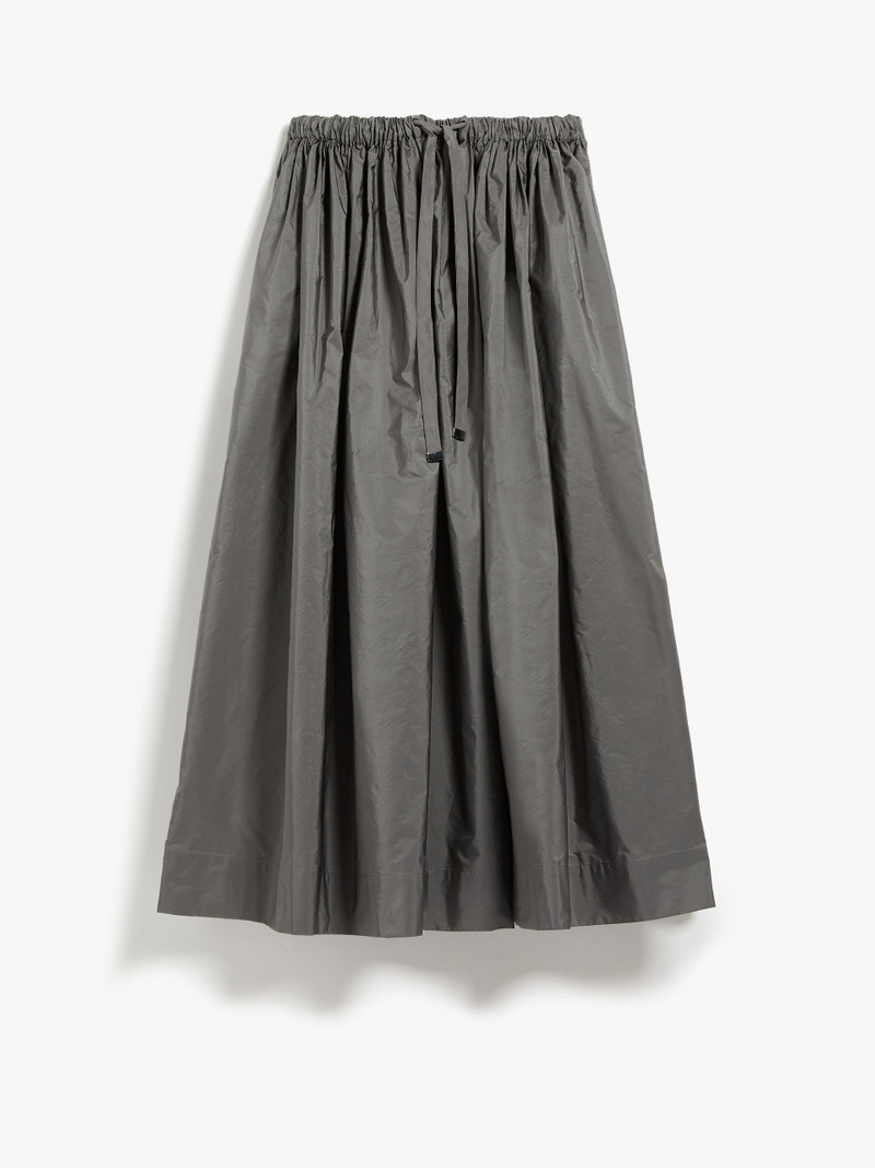CLAIRE Taffeta drawstring skirt 1