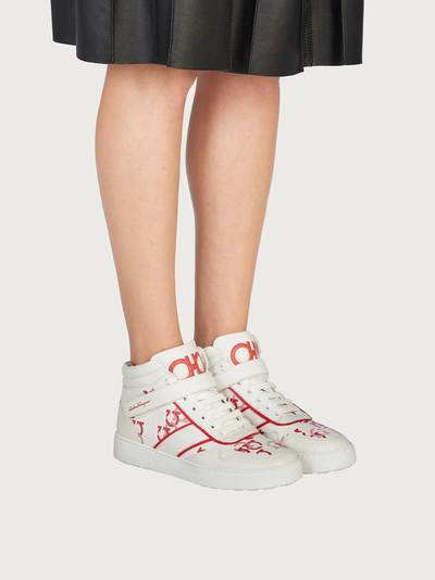 FERRAGAMO GANCINI HIGH TOP SNEAKER outlook