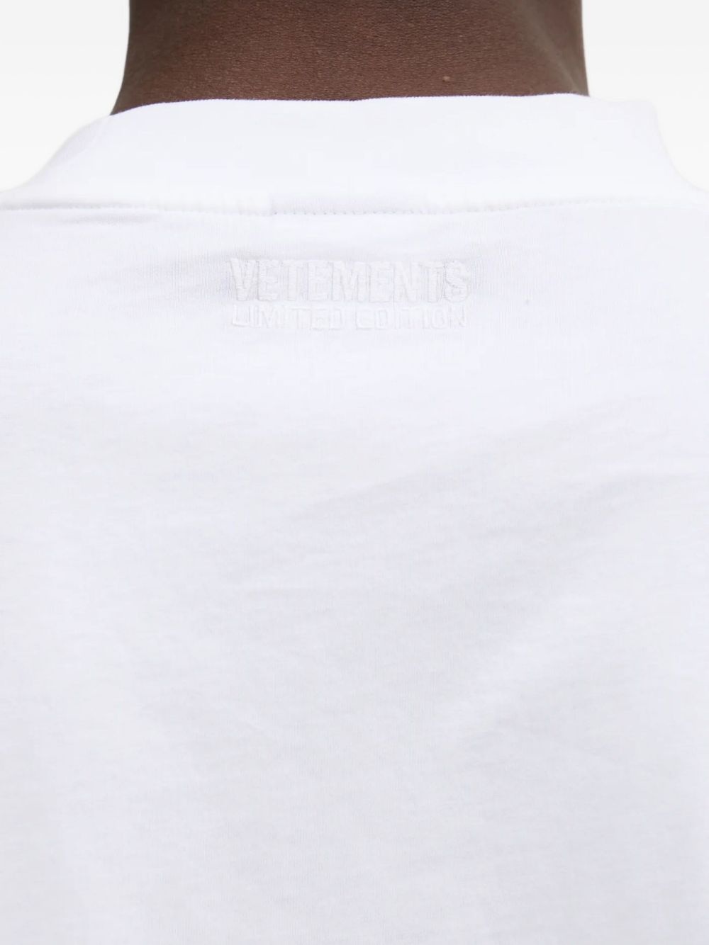 text-print T-shirt - 5