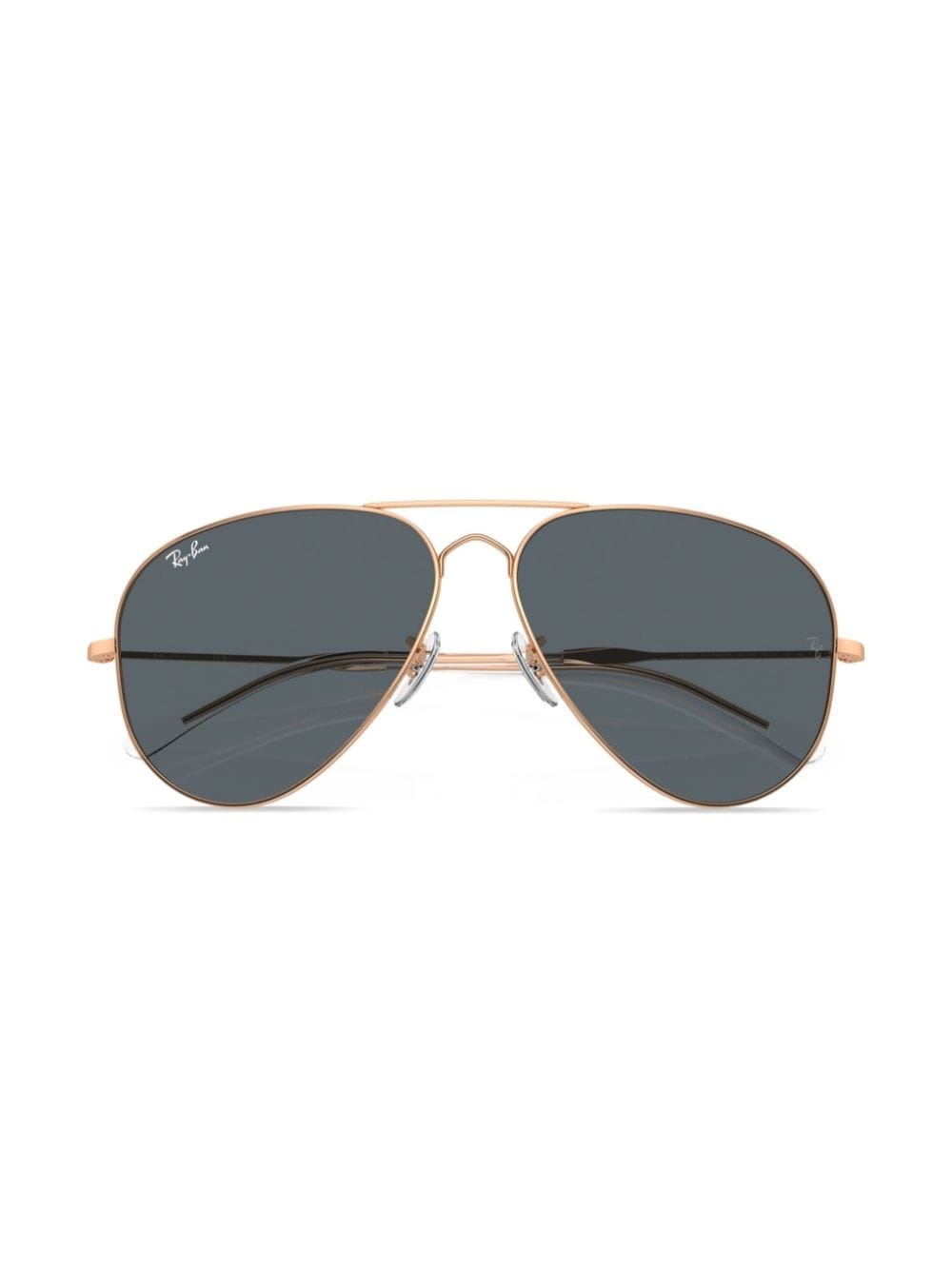 Old Aviator logo-engraved sunglasses - 5