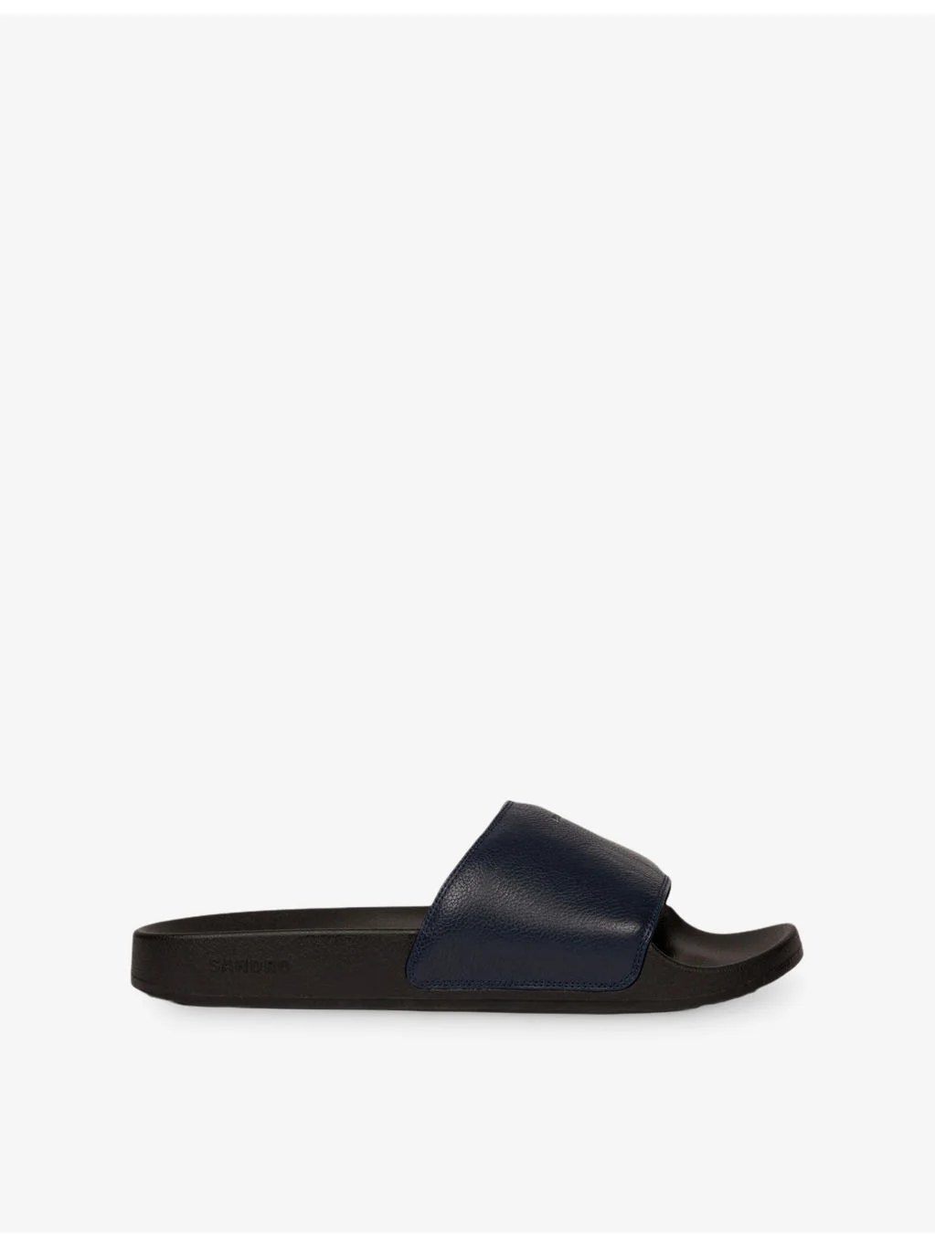 Logo-Embossed Leather Sandals - 1