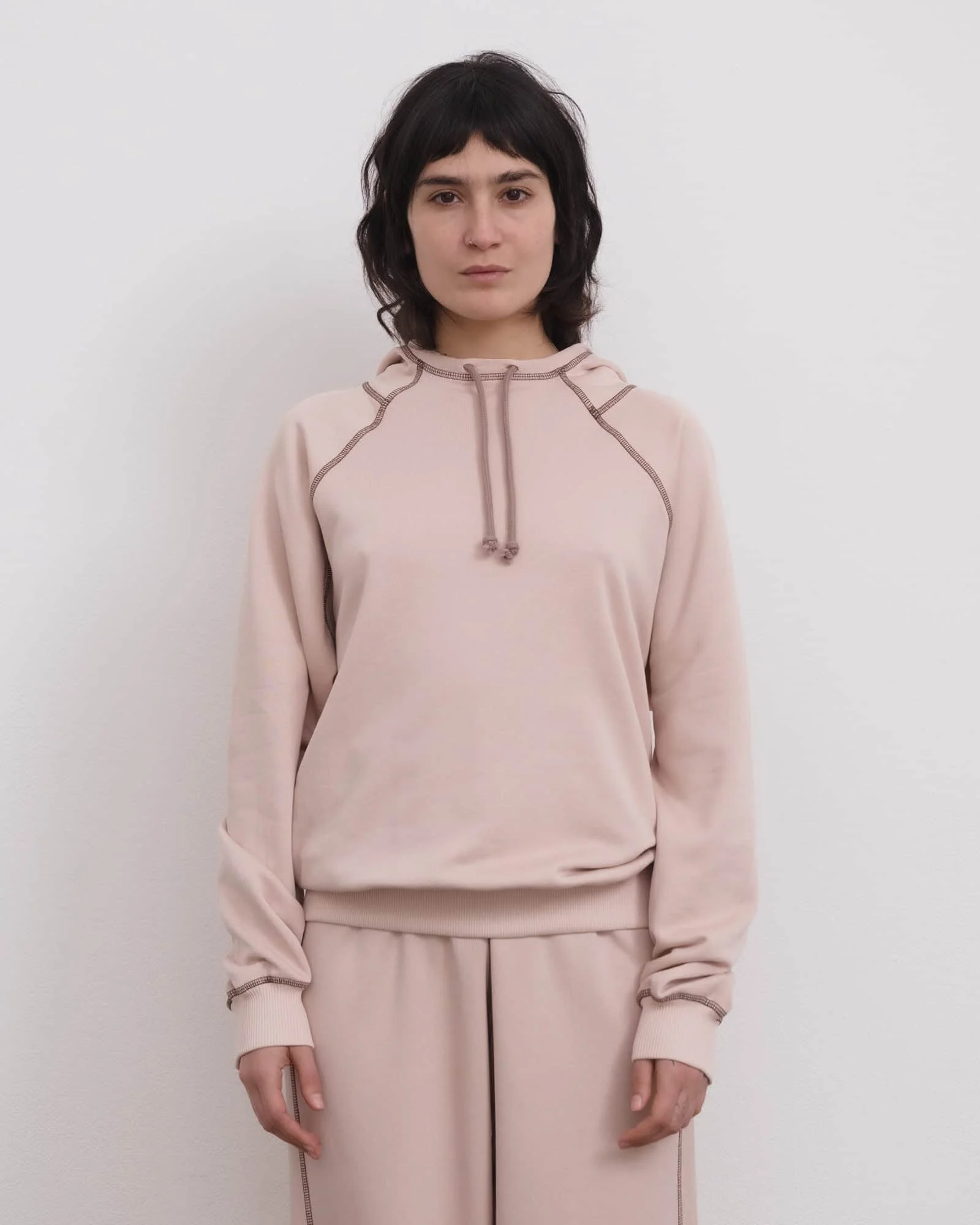 Fold Hoodie - Organic American Fleece - 1