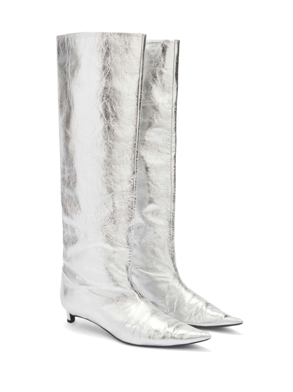 30mm metallic knee boots - 2