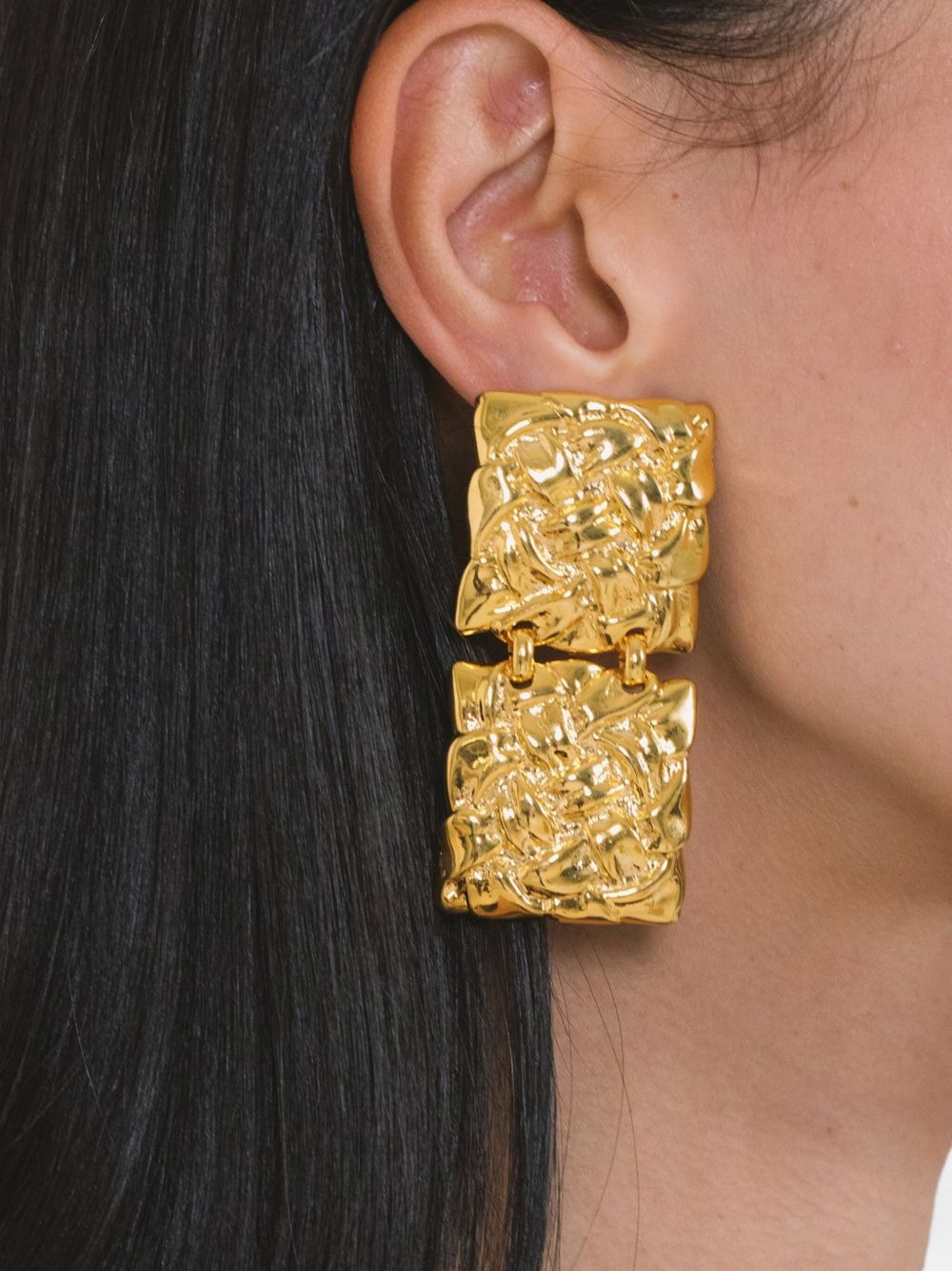 Tamera textured earrings - 2