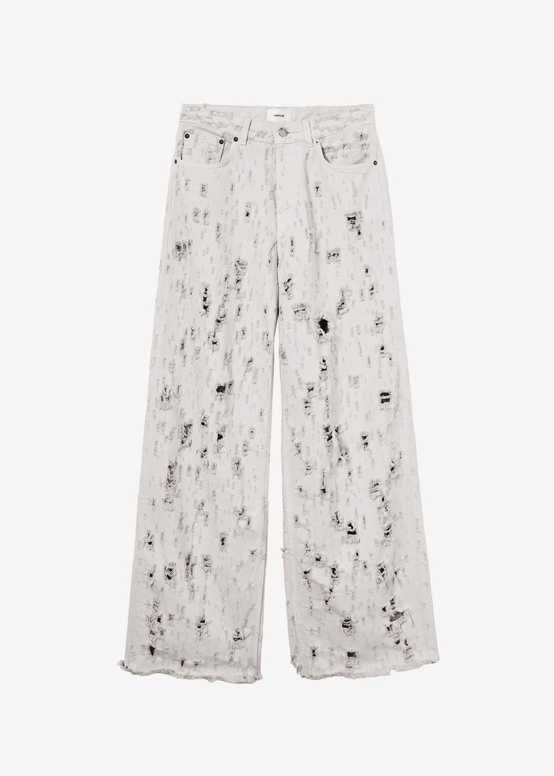 Haikure Bethany Bull Destroy Jeans - Wind Grey 6