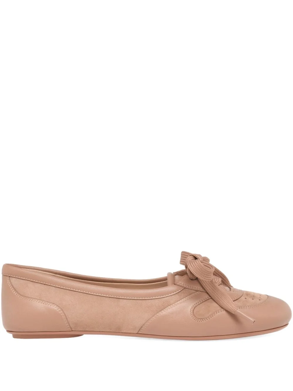 Vault lace-up ballet flats - 1