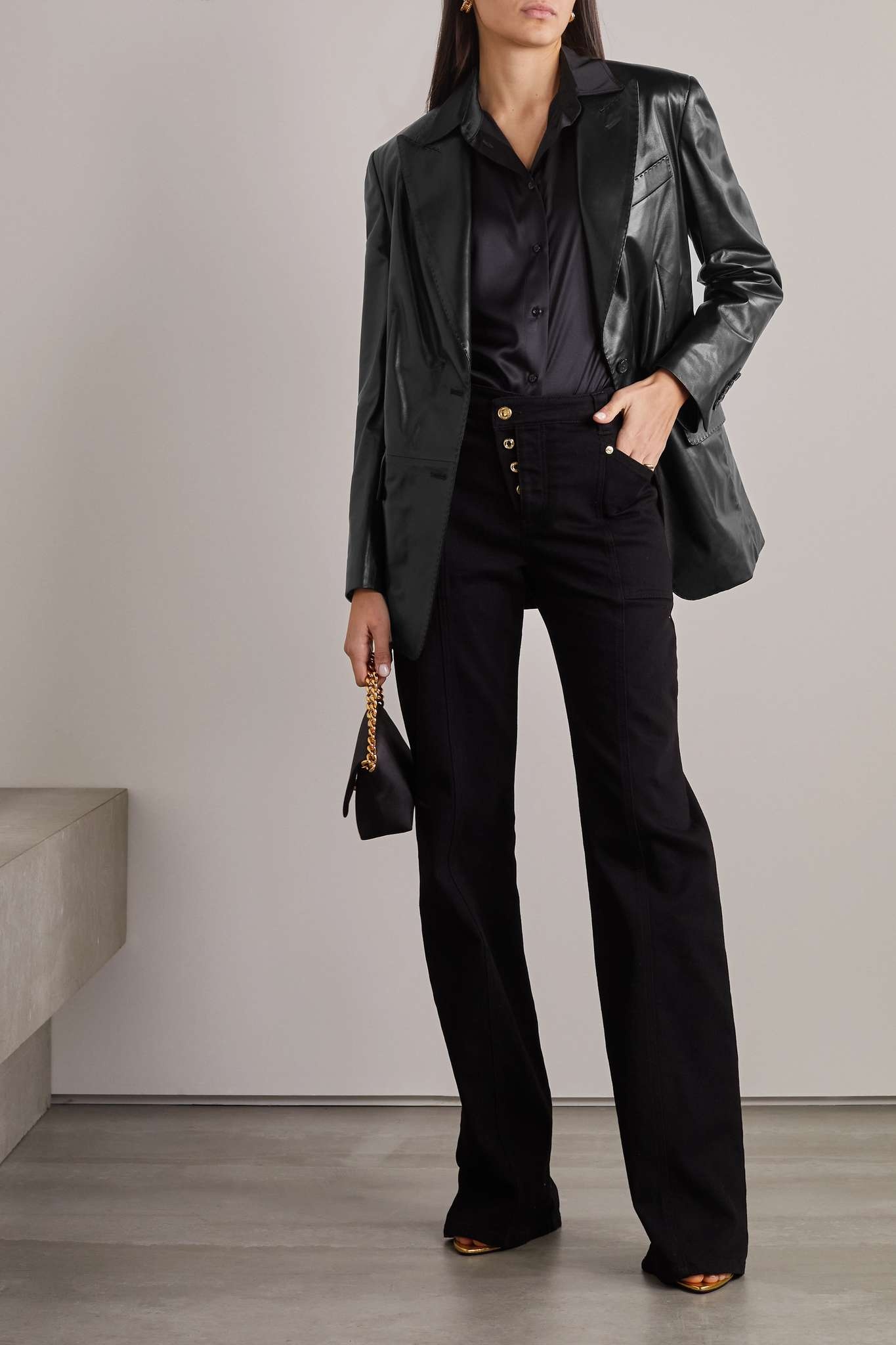 TOM FORD Leather blazer | REVERSIBLE