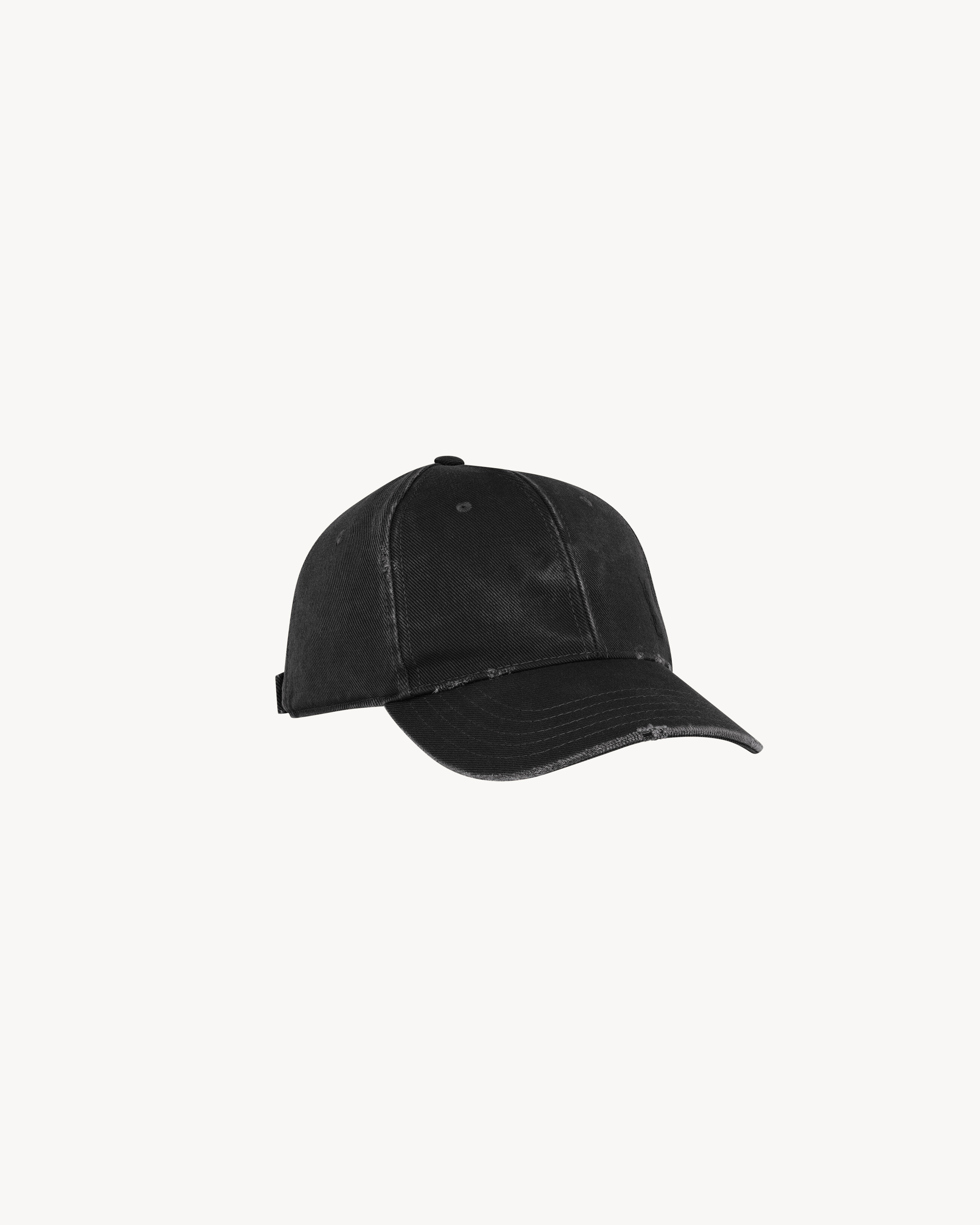 cassandre cap in washed denim - 2