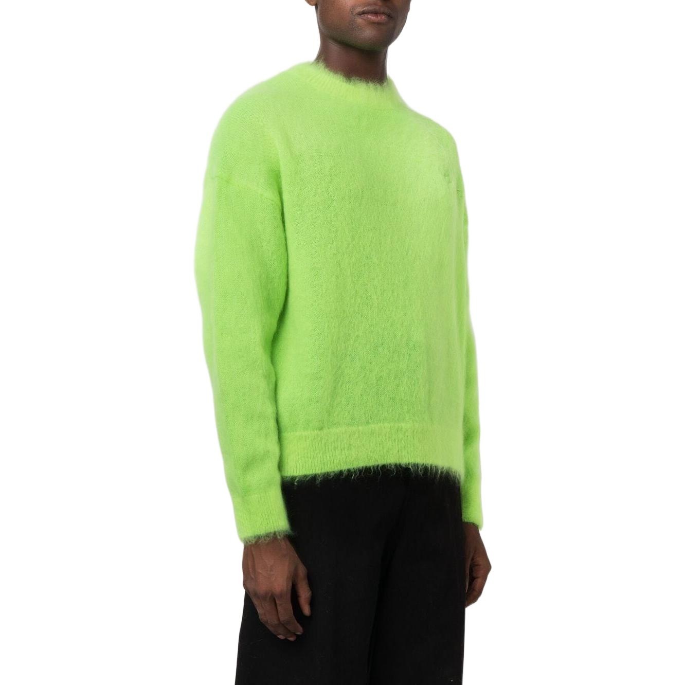 Off-White Logo-Embroidered Jumper OMHE137F22KNI0017070 - 5